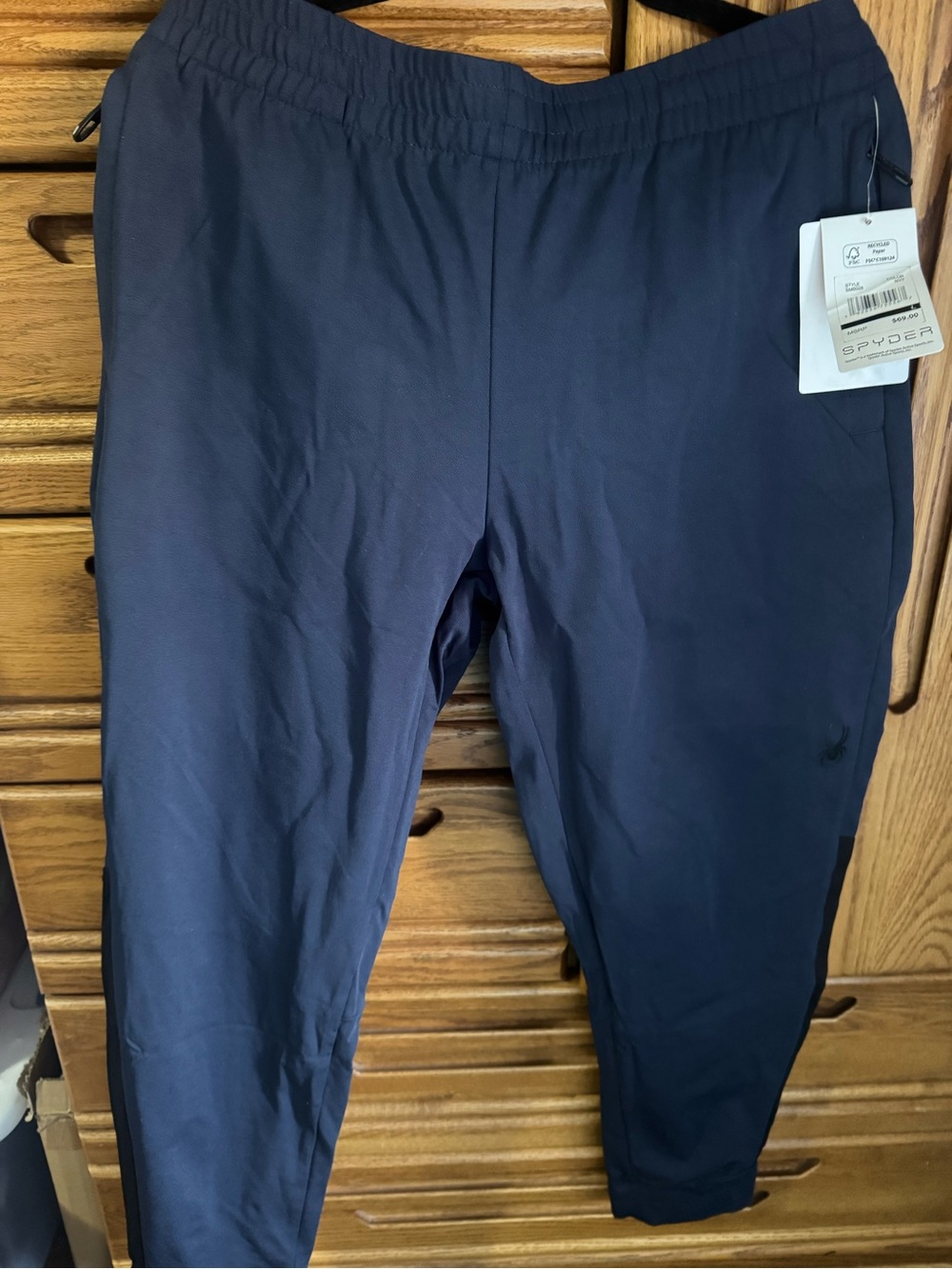 Spyder pants mens Navy Activewear  size Large
